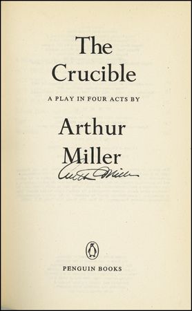 Lot #383 Arthur Miller - Image 1
