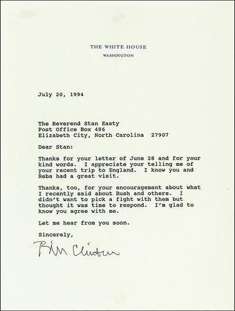 Lot #15 Bill Clinton