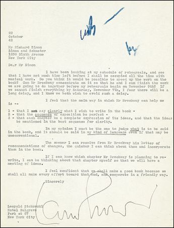 Lot #657 Leopold Stokowski - Image 3