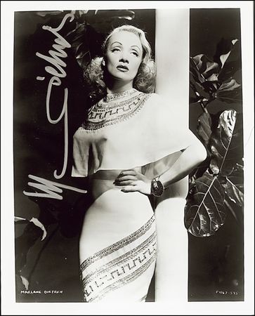 Lot #803 Marlene Dietrich - Image 1