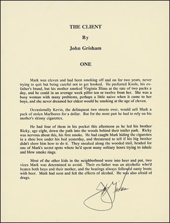 Lot #367 John Grisham - Image 1