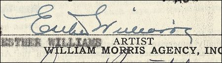 Lot #759 Celebrity Contracts - Image 8
