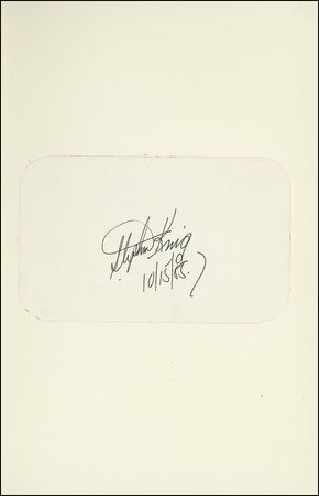 Lot #375 Stephen King - Image 1
