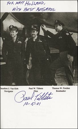 Lot #241 Enola Gay: Tibbets, Paul - Image 1