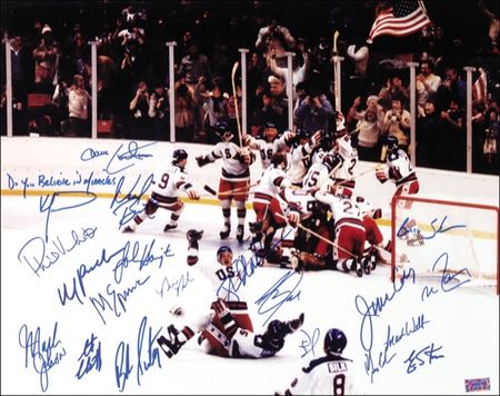 Lot #1371 Miracle On Ice - Image 1