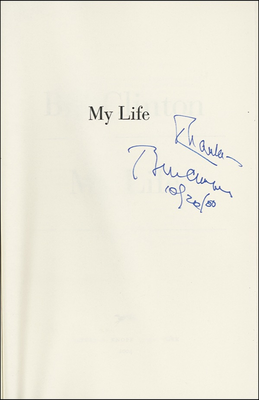 Lot 17 Bill Clinton