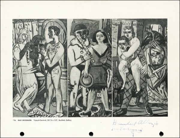 Lot 455 Max Beckmann