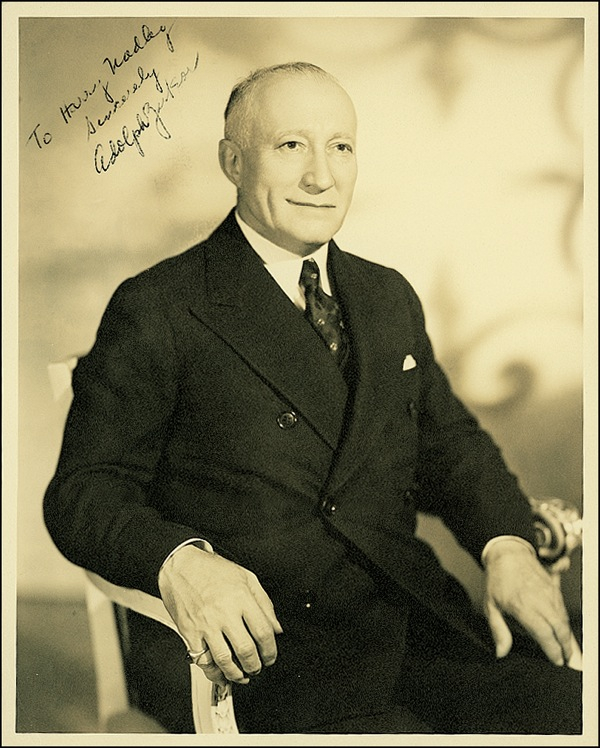 Lot 1219 Adolph Zukor