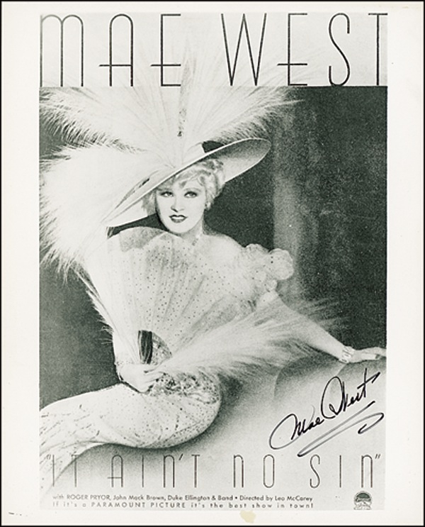 Lot 1192 Mae West