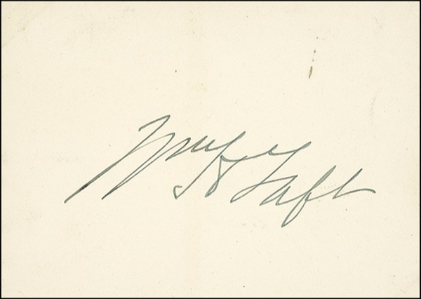 Lot 115 William H. Taft