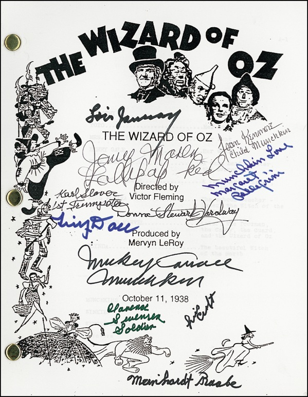 Lot 1206 Wizard of Oz: Munchkins
