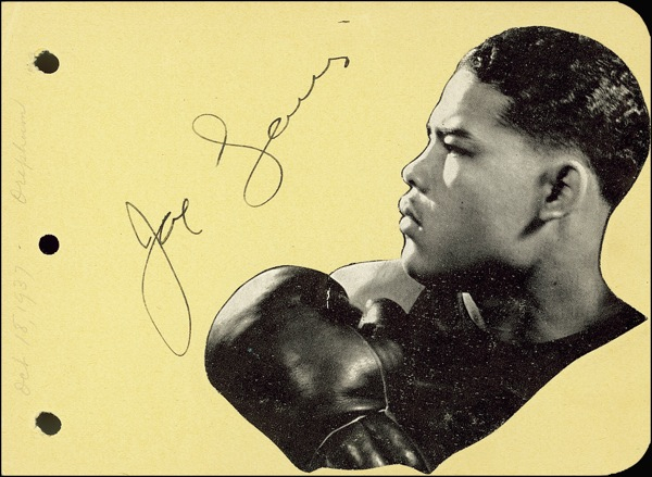 Lot 1420 Joe Louis