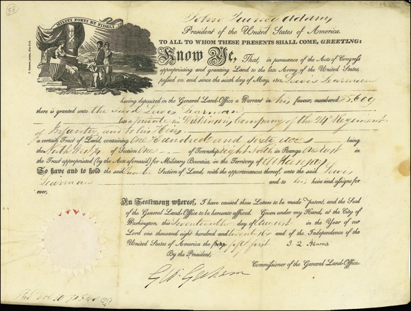 Lot 2 John Quincy Adams