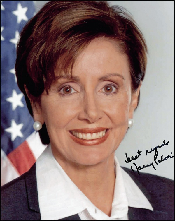 Lot 247 Nancy Pelosi