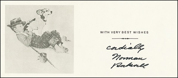 Lot 519 Norman Rockwell