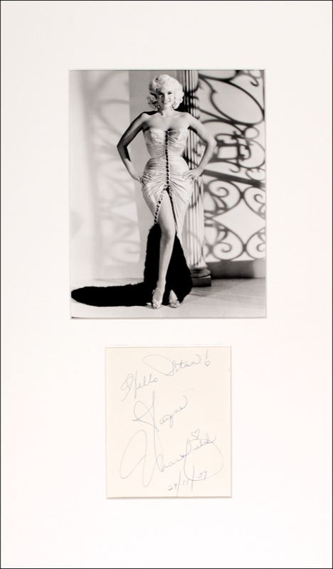 Lot 1045 Jayne Mansfield