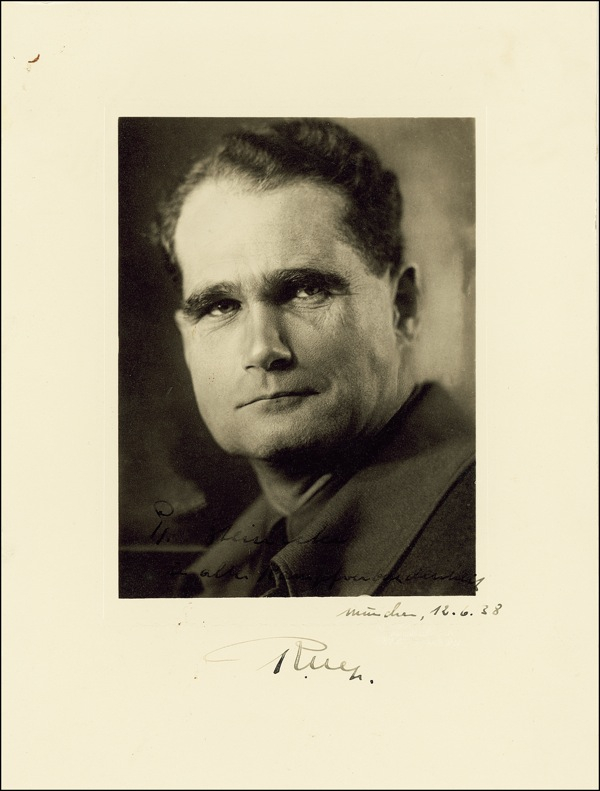 Lot 316 Rudolf Hess