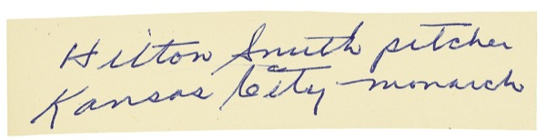 Lot 1533 Hilton Smith