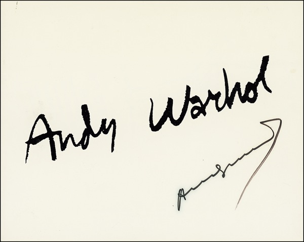 Lot 543 Andy Warhol