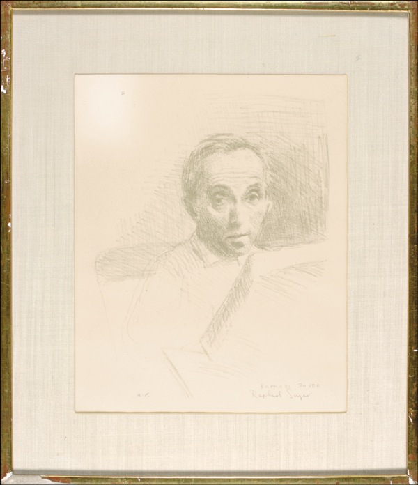 Lot 529 Raphael Soyer