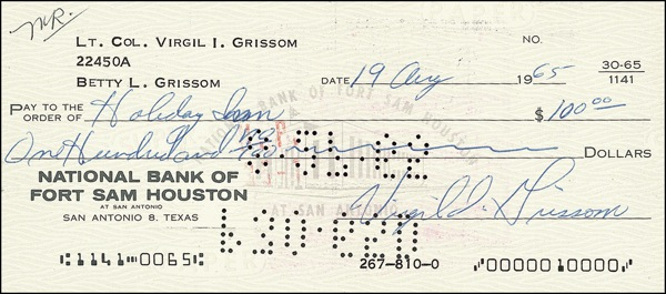 Lot 417 Gus Grissom