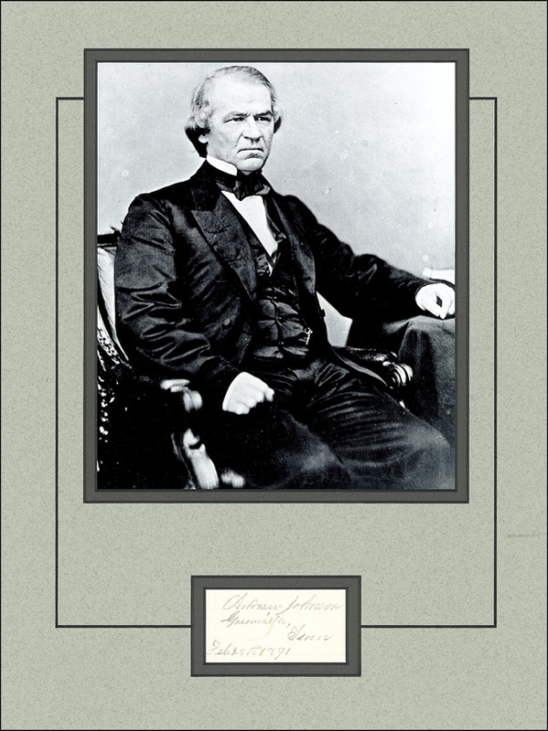 Lot 66 Andrew Johnson