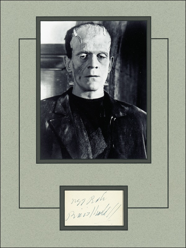 Lot 1010 Boris Karloff