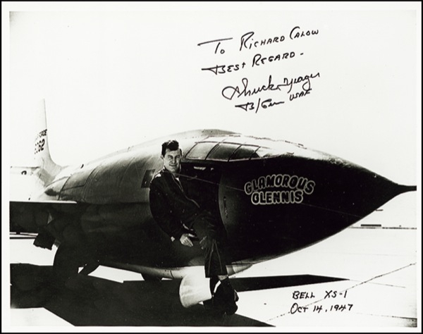 Lot 447 Chuck Yeager