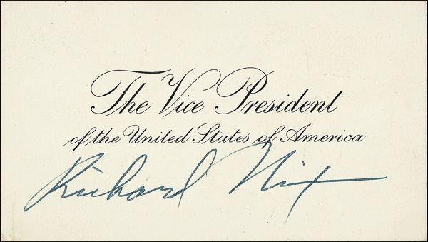 Lot 82 Richard Nixon
