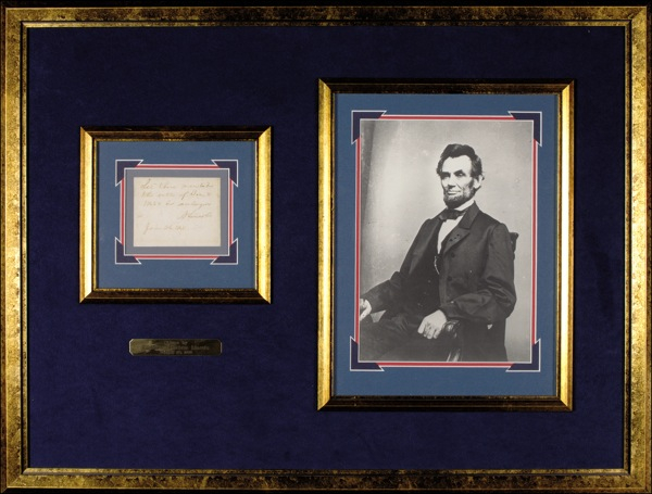 Lot 75 Abraham Lincoln