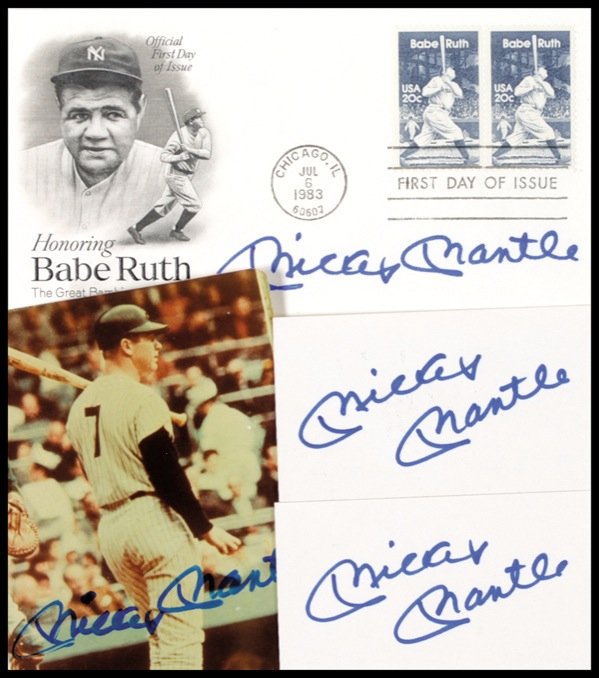 Lot 1428 Mickey Mantle