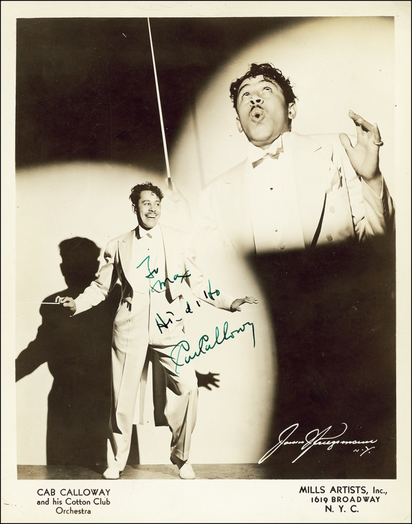 Lot 629 Cab Calloway