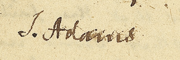 Lot 1 John Adams