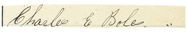 Lot 146 Charles E. “Black Bart” Boles