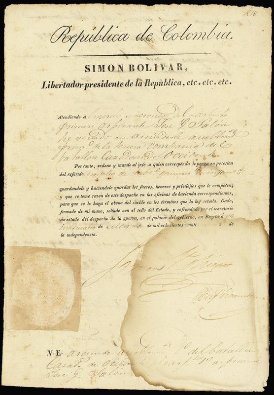 Lot 149 Simon Bolivar