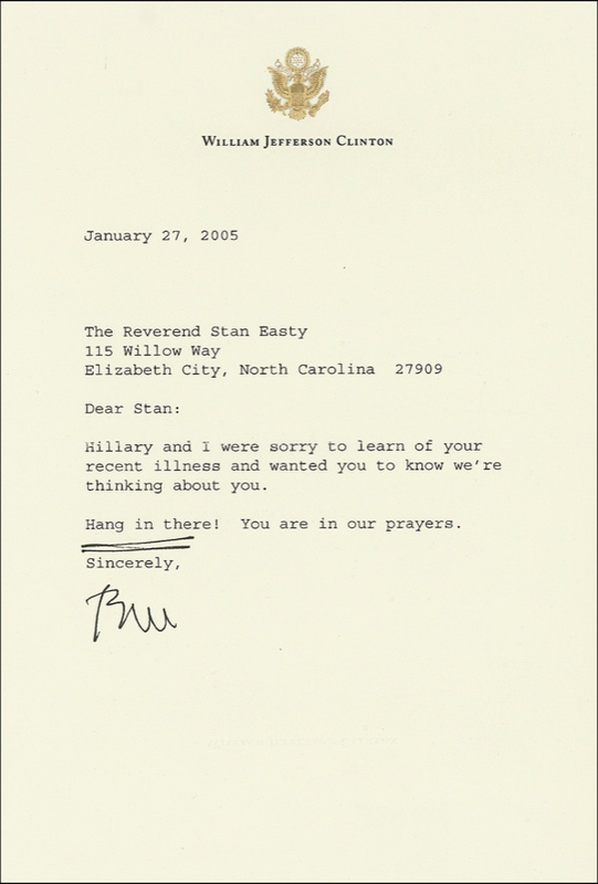 Lot 21 Bill Clinton