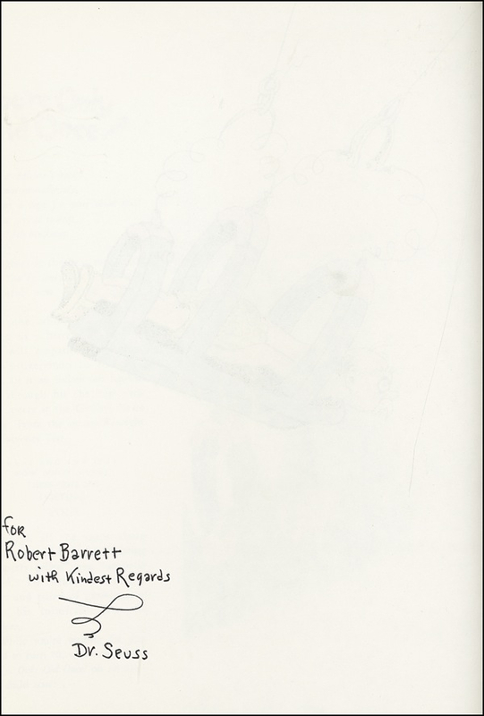Lot 527 Dr. Seuss