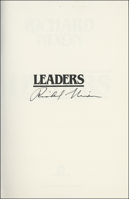 Lot 83 Richard Nixon