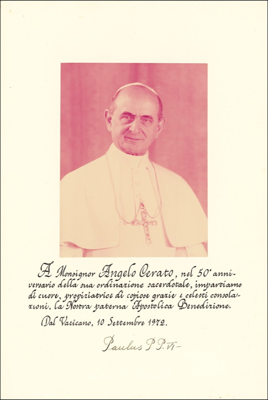 Lot 246 Pope Paul VI