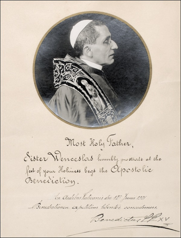 Lot 145 Pope Benedict XV