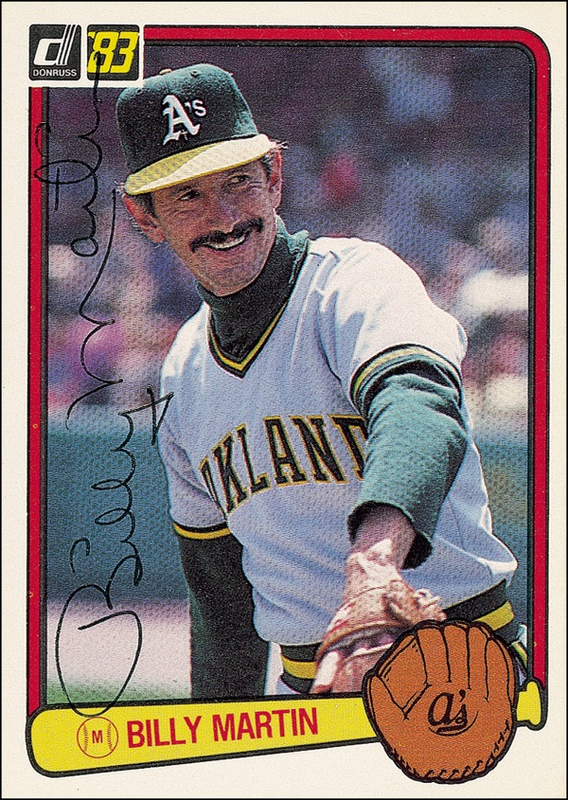 Lot 1433 Billy Martin