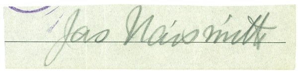 Lot 1459 James Naismith