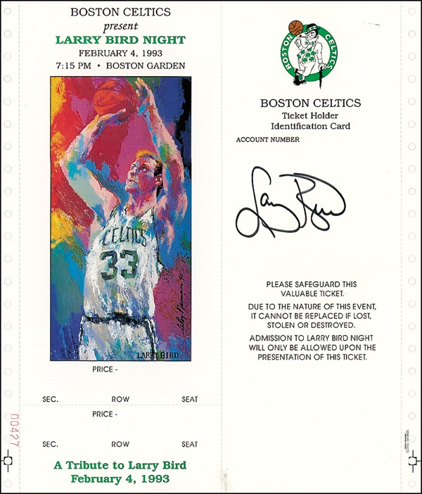 Lot 1260 Larry Bird