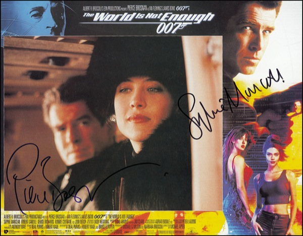 Lot 998 James Bond: Brosnan and Marceau