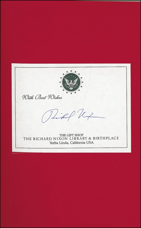 Lot 86 Richard Nixon