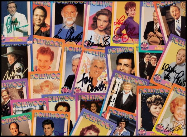 Lot 982 Hollywood Trading Cards