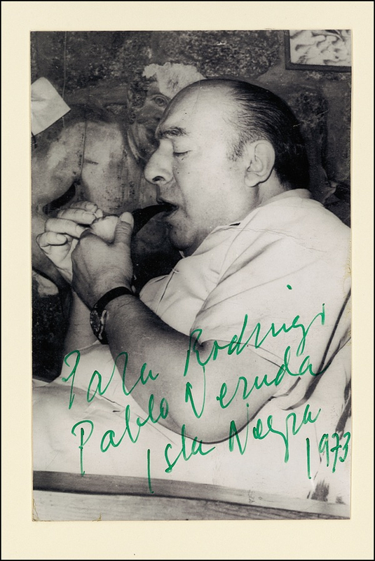 Lot 509 Pablo Neruda