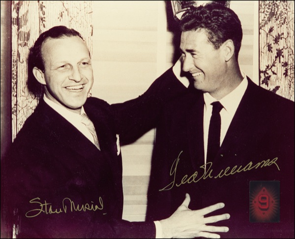 Lot 1567 Ted Williams and Stan Musial