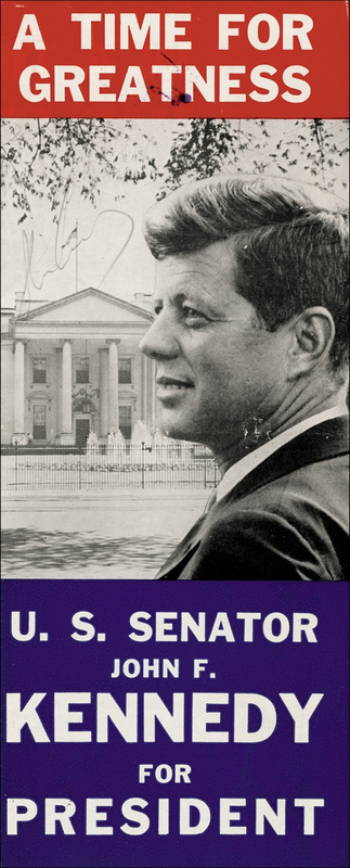 Lot 74 John F. Kennedy
