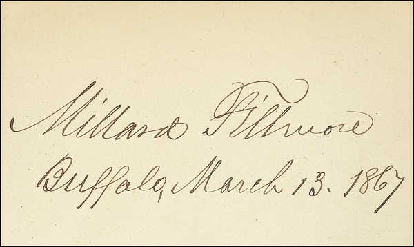Lot 34 Millard Fillmore